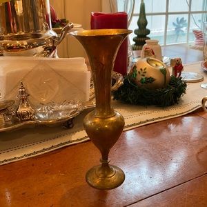 Quality Vintage Brass Vase